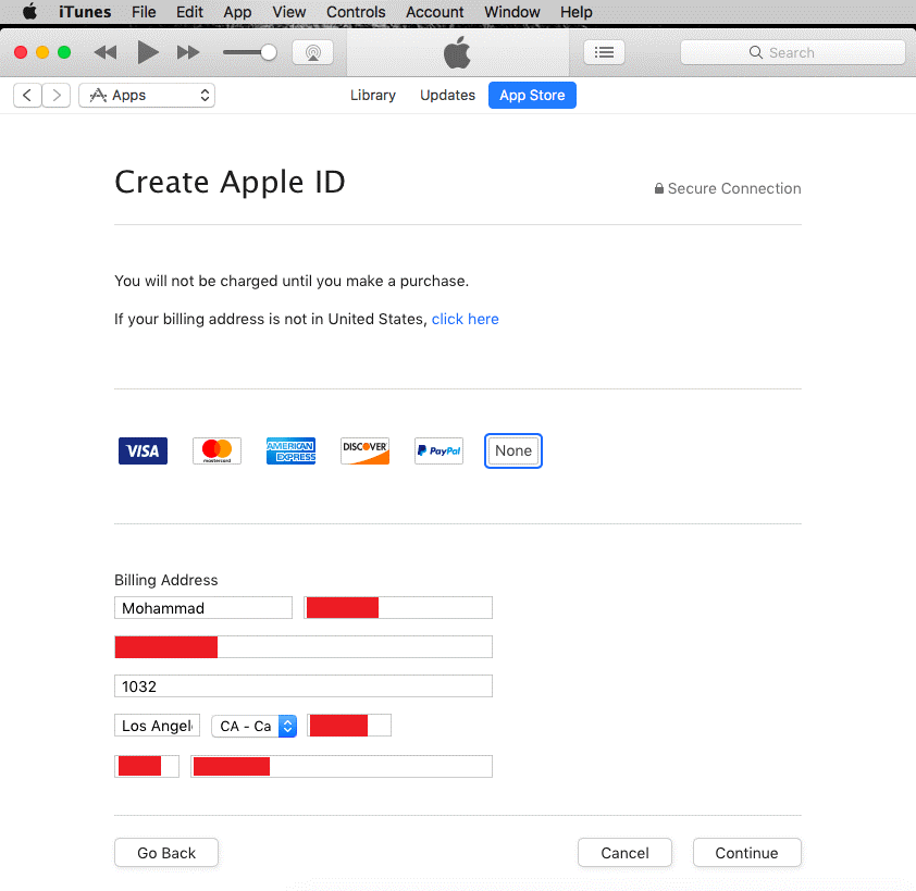 ساخت Apple آیدی بدون شماره با آیتونز چگونه است؟