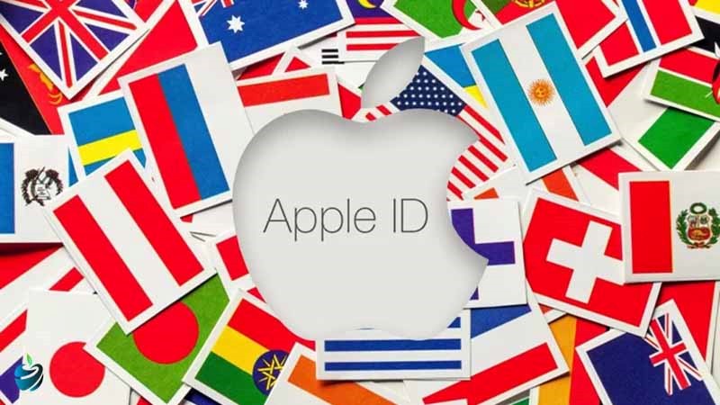 قبل از تغییر ریجن اپل آیدی
